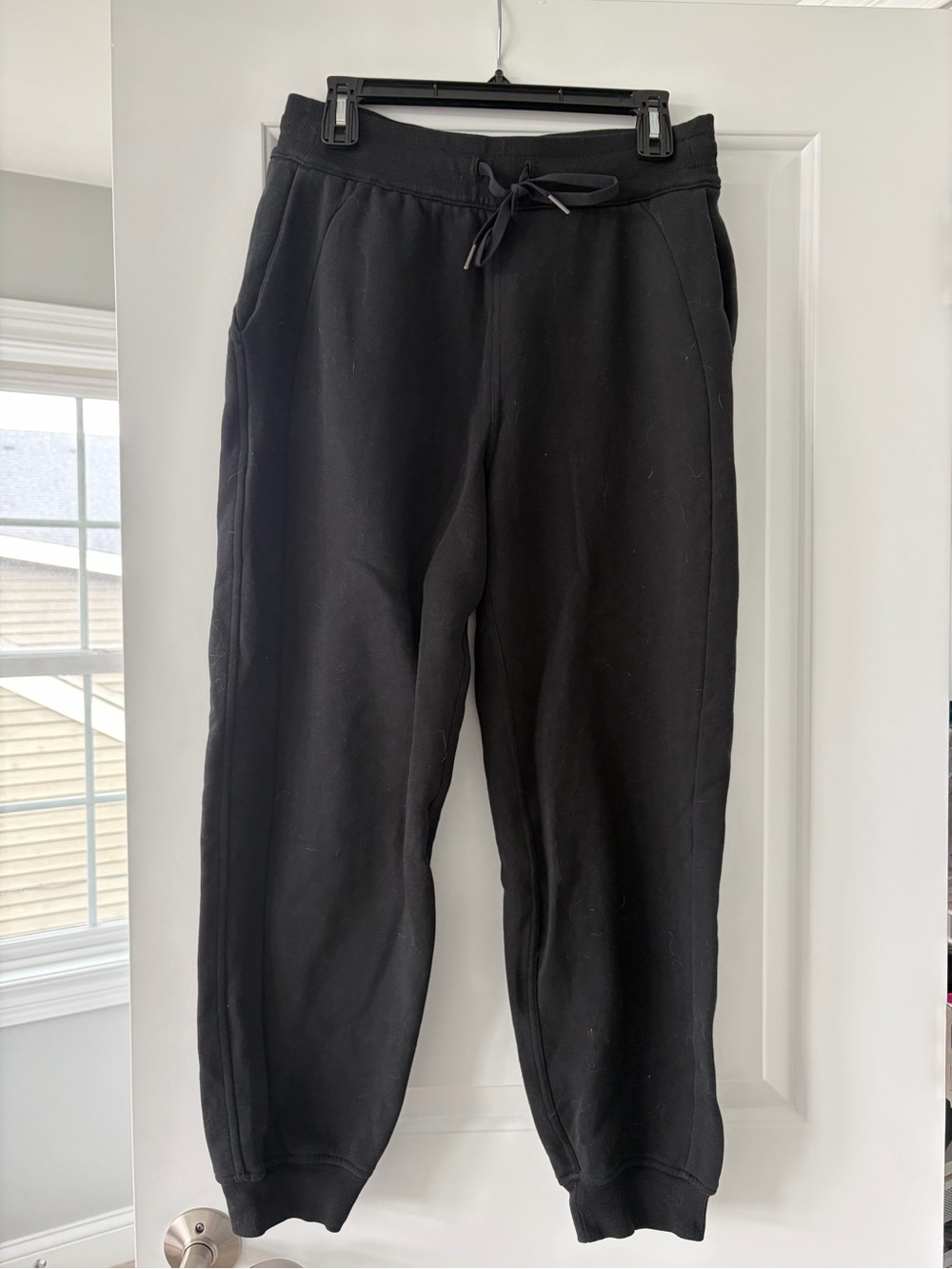 Lululemon Scuba High-Rise Relaxed Jogger (Full Length) - Black - Size 8